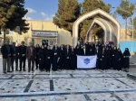 مراسم بدرقه دانشجویان دانشگاه ملی مهارت استان سیستان وبلوچستان ((آموزشکده دختران زاهدان)) به اردوی زیارتی راهیان نور 3