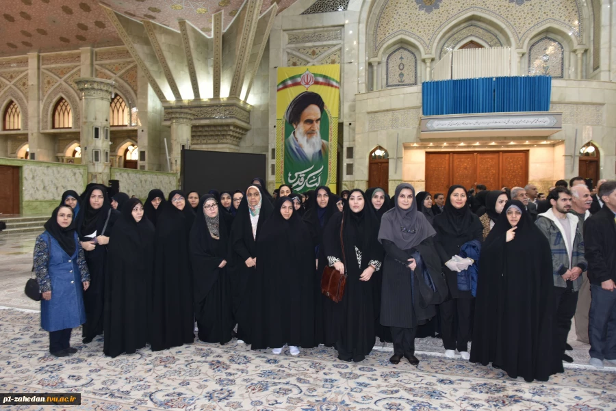تجدید میثاق دانشگاهیان دانشگاه ملی مهارت با آرمان‌های امام خمینی (ره) و شهدا و تجدید بیعت با رهبر معظم انقلاب 2