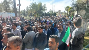 حضور پرشور دانشگاهیان دانشگاه ملی مهارت استان سیستان و بلوچستان در جشن پیروزی انقلاب و راهپیمایی یوم‌الله 22 بهمن 4
