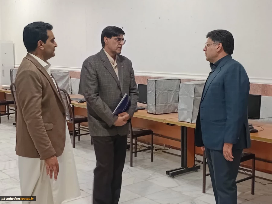 بازدید ریاست دانشگاه ملی مهارت استان سیستان وبلوچستان از آموزشکده پسران چابهار 3