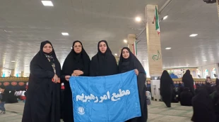 حضور دانشگاهیان دانشگاه ملی مهارت استان سیستان و بلوچستان در مراسم تجدید بیعت با حضرت آیت‌الله سید مجتبی خامنه‌ای 5