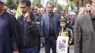 حضور باشکوه دانشگاهیان دانشگاه ملی مهارت استان سیستان و بلوچستان در راهپیمایی روز قدس هم‌زمان با ایام جنگ تحمیلی آمریکایی‌صهیونی علیه ایران 7