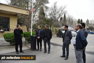 بازدید رئیس دانشگاه ملی مهارت از ساختمان‌های آسیب دیده دانشکده ولیعصر 4