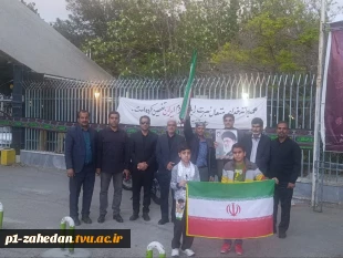 دانشگاهیان دانشگاه ملی مهارت واحد استانی سیستان و بلوچستان حمله محور صهیونی-آمریکایی به مراکز علمی را محکوم کردند. 3