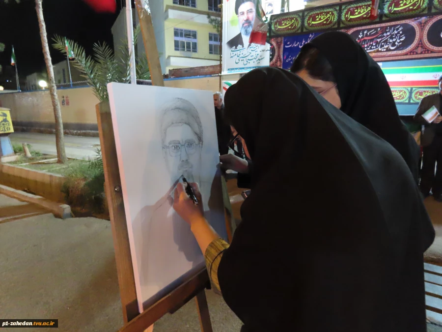 برپایی موکب دانشگاه ملی مهارت واحد استانی سیستان‌ و بلوچستان بمناسبت چهلمین روز شهادت رهبر شهید و شهدای جنگ رمضان
 3