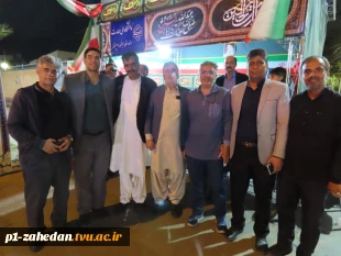 مراسم اربعین سید الشهدای ایران اسلامی در موکب دانشگاه ملی مهارت واحد استانی سیستان و بلوچستان  3