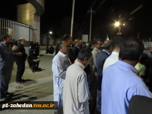 تجدید بیعت دانشگاه ملی مهارت واحد استانی سیستان و بلوچستان با حضور گسترده در اجتماع و راهپیمایی دانشگاهیان شهرستان زاهدان، با رهبر انقلاب 3