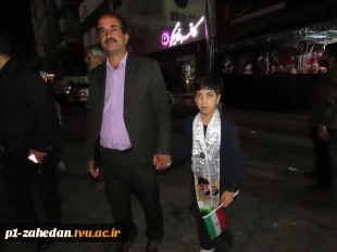 تجدید بیعت دانشگاه ملی مهارت واحد استانی سیستان و بلوچستان با حضور گسترده در اجتماع و راهپیمایی دانشگاهیان شهرستان زاهدان، با رهبر انقلاب 14