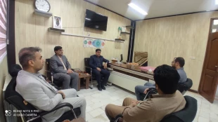 دیدار رئیس دانشگاه ملی مهارت واحد سیستان و بلوچستان با فرمانده ناحیه بسیج دانشجویی استان 4