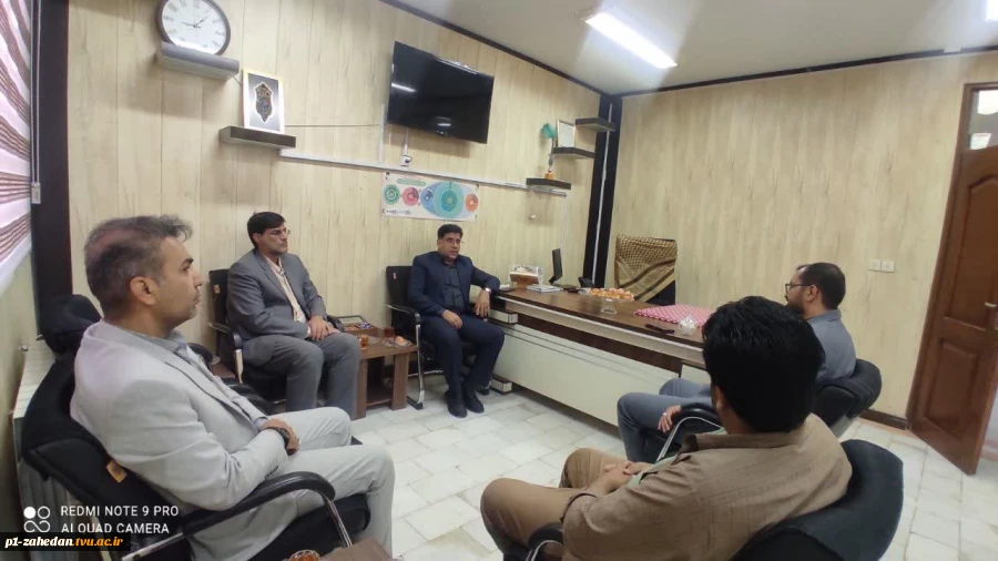 دیدار رئیس دانشگاه ملی مهارت واحد سیستان و بلوچستان با فرمانده ناحیه بسیج دانشجویی استان 4