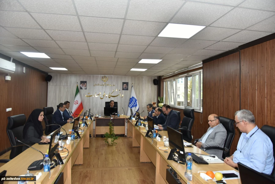 برگزاری جلسه نقش‌آفرینی دانشگاه در بازسازی و تاب‌آوری اجتماعی پس از جنگ تحمیلی رمضان 3