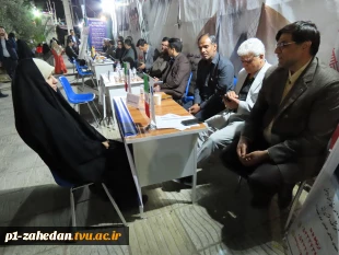 ملاقات حضوری رئیس دانشگاه ملی مهارت واحد استانی سیستان وبلوچستان با مردم در رزمگاه  خود جوش شبانه 
 5