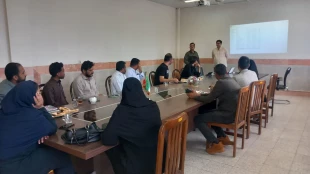 بازدید معاون اداری، مالی و مدیریت منابع دانشگاه ملی مهارت واحد استانی سیستان و بلوچستان از دوره آموزشی مشترک دانشگاه ملی مهارت و شرکت ایران‌خودرو( ایساکو) 2