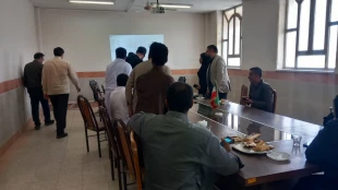 بازدید معاون اداری، مالی و مدیریت منابع دانشگاه ملی مهارت واحد استانی سیستان و بلوچستان از دوره آموزشی مشترک دانشگاه ملی مهارت و شرکت ایران‌خودرو( ایساکو) 3
