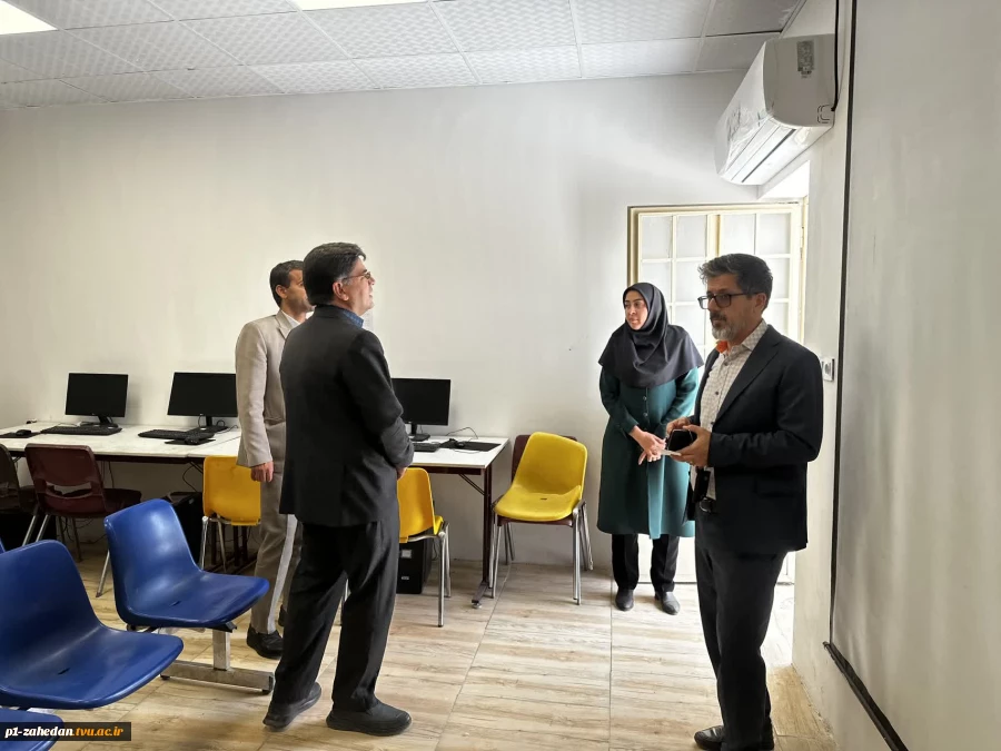 حضور دبیر هیئت نظارت و ارزیابی آموزش عالی استان در دانشگاه ملی مهارت سیستان و بلوچستان و بازدید از کارگاه‌های آموزشی 3