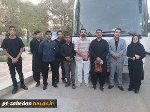 اعزام دانشجویان دانشگاه ملی مهارت واحد استانی سیستان و بلوچستان به مشهد مقدس جهت شرکت در مراسم تشییع و تدفین رهبر شهید انقلاب 4