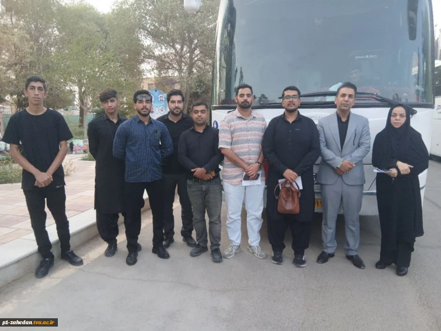 اعزام دانشجویان دانشگاه ملی مهارت واحد استانی سیستان و بلوچستان به مشهد مقدس جهت شرکت در مراسم تشییع و تدفین رهبر شهید انقلاب 4