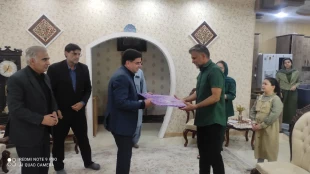 تجلیل هیئت رئیسه دانشگاه ملی مهارت واحد استانی سیستان و بلوچستان از مقام شامخ شهید «محمد نبی عارفی» 4