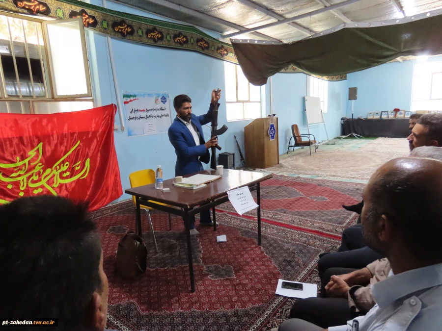 برگزاری دوره آموزشی سلاح در دانشگاه ملی مهارت واحد استانی سیستان و بلوچستان 6