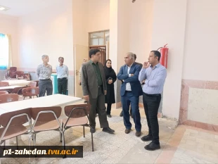 بازدید ریاست دانشگاه ملی مهارت واحد استانی سیستان و بلوچستان از آموزشکده دختران زاهدان 4