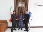 تجلیل رئیس دانشگاه ملی مهارت واحد استانی سیستان و بلوچستان از دبیر کانون همیاران سلامت به پاس درخشش در سطح ملی 3