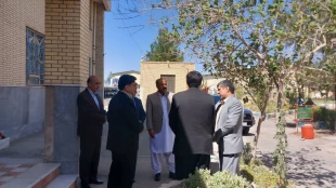 بازدید مقامات استانی بهمراه هیئت رئیسه دانشگاه ملی مهارت واحد استانی سیستان و بلوچستان از آموزشکده دختران زاهدان جهت توسعه زیرساخت‌ها 6