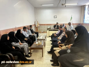 نشست توجیهی و عملکردی هیئت رئیسه دانشگاه  ملی مهارت واحد استانی سیستان و بلوچستان با کارکنان آموزشکده دختران زاهدان؛ گامی در جهت تقویت تعامل و ارتقای خدمات دانشجویی 5