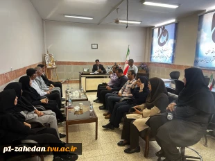 نشست توجیهی و عملکردی هیئت رئیسه دانشگاه  ملی مهارت واحد استانی سیستان و بلوچستان با کارکنان آموزشکده دختران زاهدان؛ گامی در جهت تقویت تعامل و ارتقای خدمات دانشجویی 6