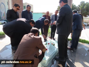 تجلیل از مقام والای شهید گمنام در دانشگاه ملی مهارت واحد استانی سیستان و بلوچستان 7