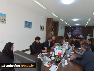 برگزاری نشست راهبردی هیئت رئیسه دانشگاه ملی مهارت واحد استانی سیستان و بلوچستان با حضور مدیرکل حوزه خدمات آموزشی کشور
 3