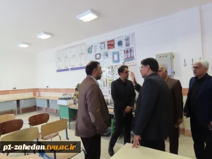 بازدید مدیرکل حوزه خدمات آموزشی کشور از واحدهای آموزشی دانشگاه ملی مهارت واحد استانی سیستان و بلوچستان 9
