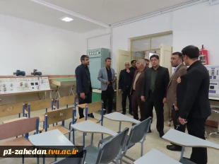 بازدید مدیر‌کل حوزه خدمات آموزشی دانشگاه ملی مهارت کشور از واحد استانی سیستان و بلوچستان 6