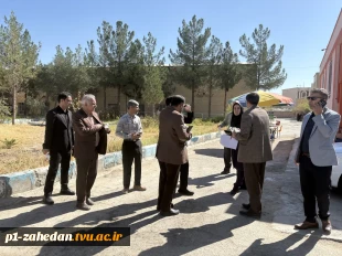 بازدید مدیرکل حوزه خدمات آموزشی دانشگاه ملی مهارت کشور از آموزشکده دختران زاهدان 5