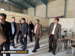 بازدید مدیرکل حوزه خدمات آموزشی دانشگاه ملی مهارت کشور از آموزشکده دختران زاهدان 6