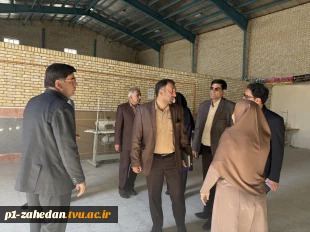 بازدید مدیرکل حوزه خدمات آموزشی دانشگاه ملی مهارت کشور از آموزشکده دختران زاهدان 7
