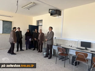 بازدید مدیرکل حوزه خدمات آموزشی دانشگاه ملی مهارت کشور از آموزشکده دختران زاهدان 8